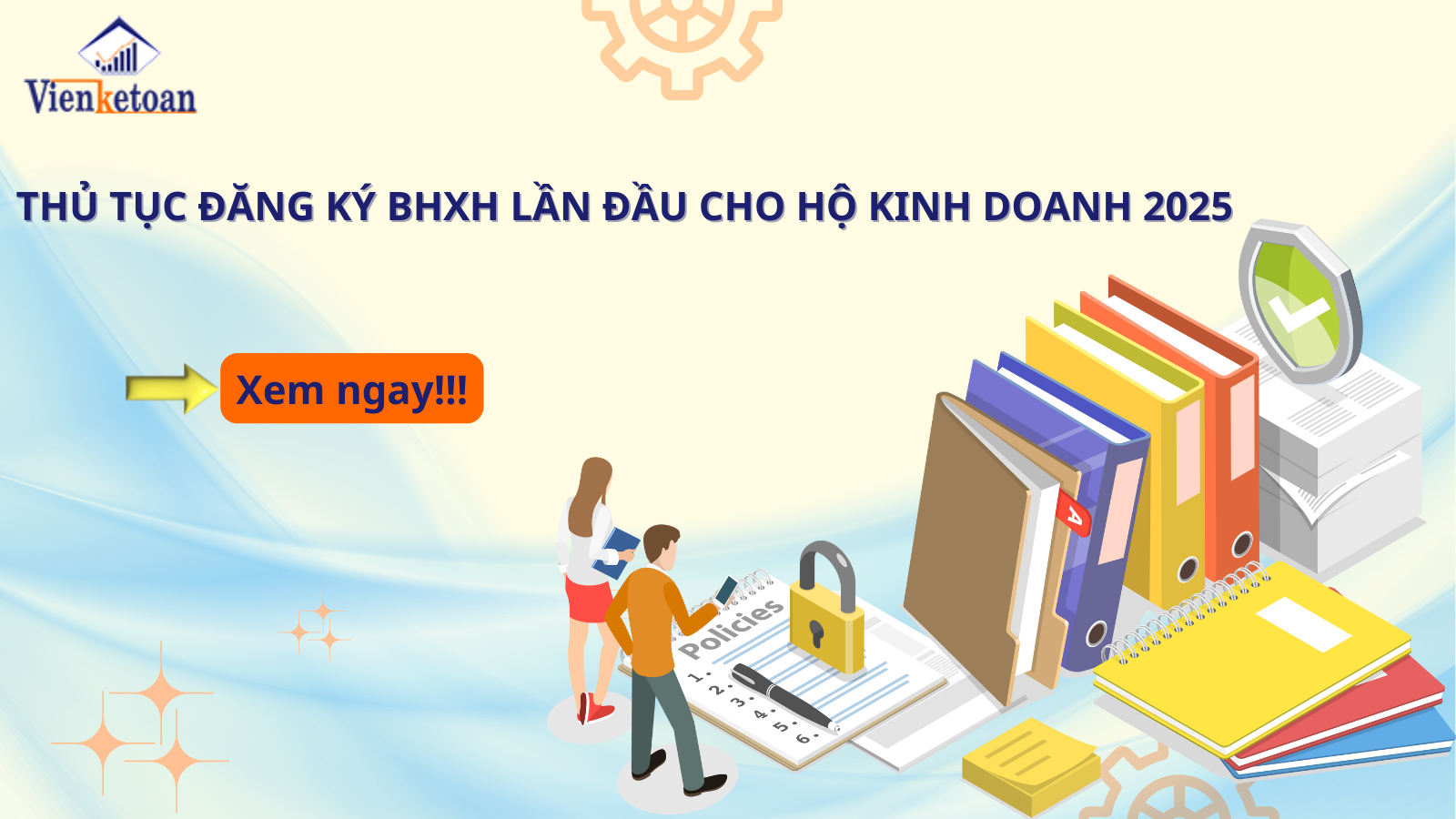 Thủ tục đăng ký BHXH lần đầu cho hộ kinh doanh 2025
